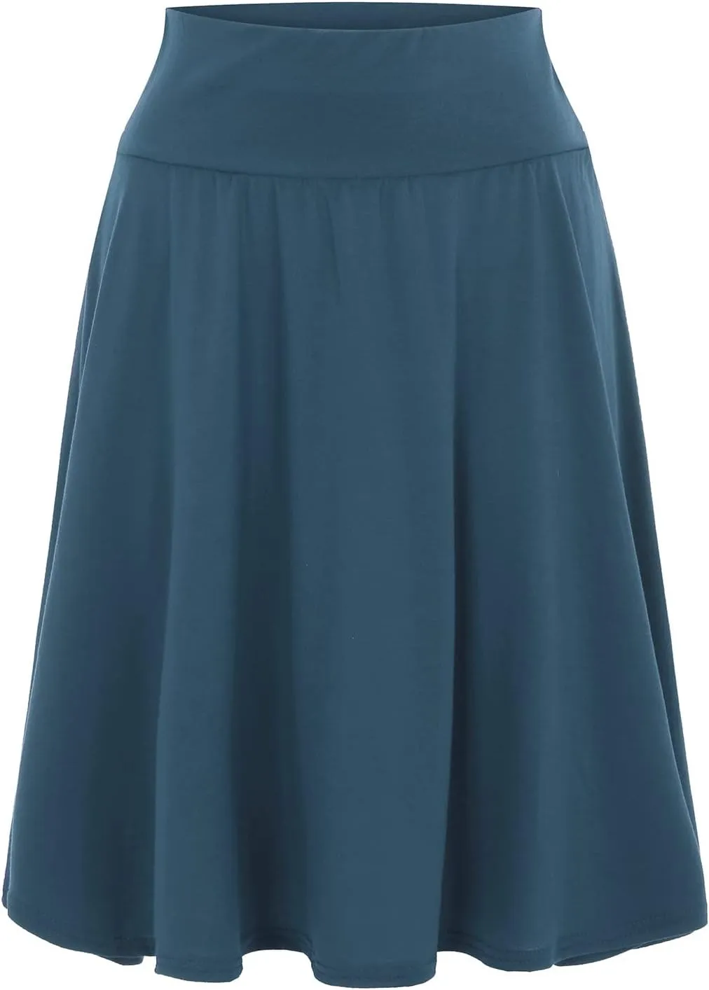 2023 Summer Spring Women's Casual Skirts Women's 2023 Spring Summer Midi Skirts Black High Waist Casual Skirt