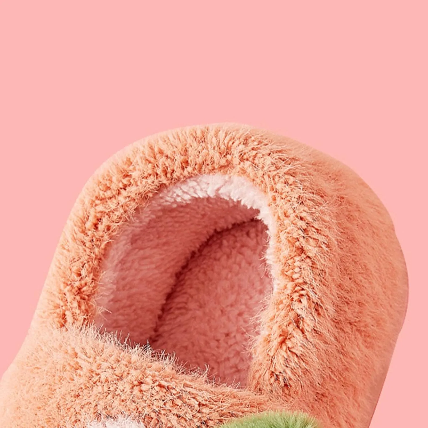 Bedroom Slippers for Kids Strawberry Plush Girls Boys Slippers Memory Foam Comfy House Slippers Toddler Boot Slippers
