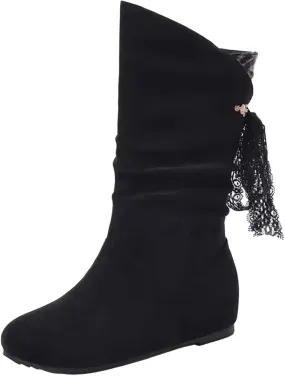 Black Booties Red Ankle Boots for Women Boots Woman Womens Black Winter Boots Combat Boots Womens Black Ankle Booties Military Lace Up Leather Sprained Ankle Boot for Women Small