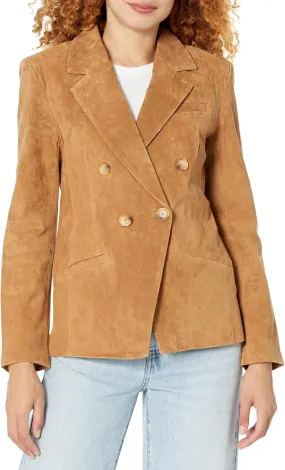 [BLANKNYC] Womens Women's Suede Blazer