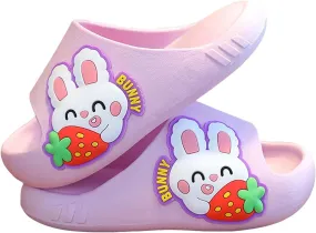Boys and Girls Slippers Comfortable Soft Sole Thick Bottom Non Slip Home Cute Cartoon Slippers Sandals Toddler Girl