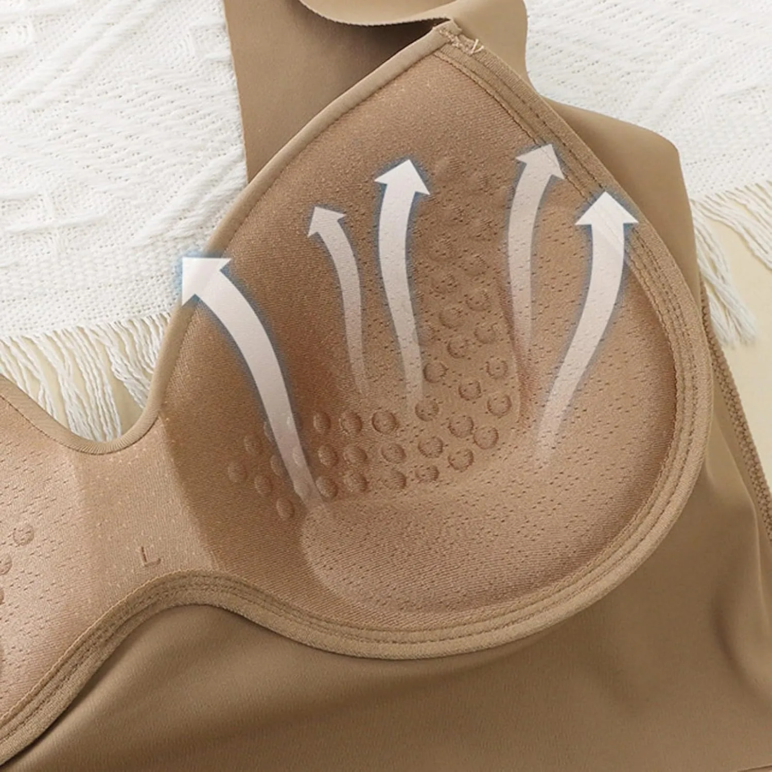 cooki Sports Bras for Women No Underwire Wirefree Bras for Women Full Coverage Everyday Bras Womens Padded Bras Plus Size