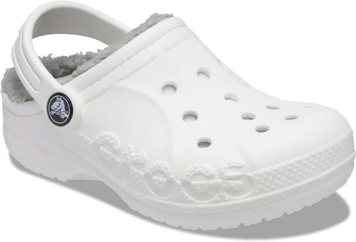 Crocs Unisex-Child Baya Lined Clogs, Kids and Toddler Slippers