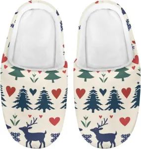 Cute Slippers for Teen Girls Warmth Toddler Fur Slides For Girls Black