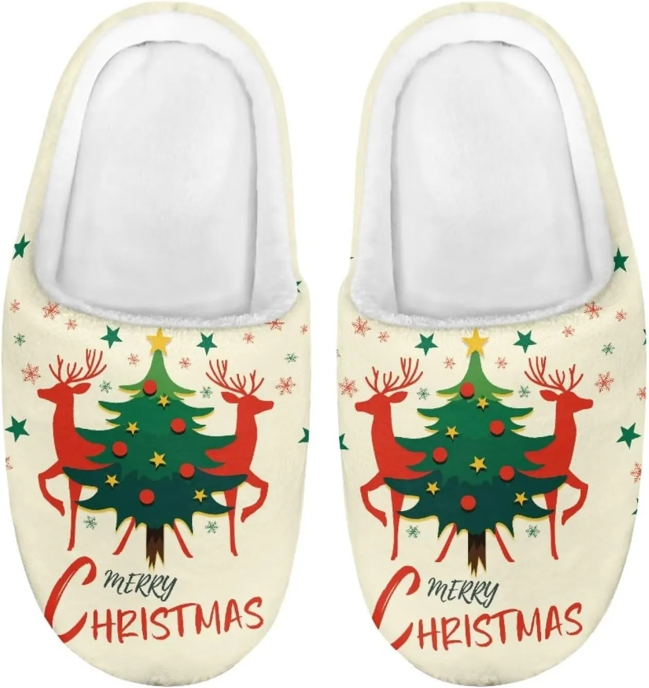 Cute Slippers for Teen Girls Warmth Toddler Fur Slides For Girls Black