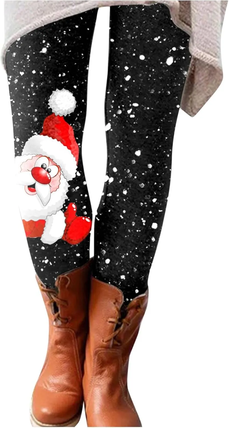 Fleece Lined Joggers Women Cute Womens Clothes Pumpkin Stripe Legging Womens Black Leggings Flared Pants for Women