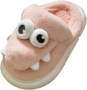 Girls Glitter Childrens Girl Cotton Slippers Cute Stereoscopic Animals Warm Indoor Non Slip House Slipper Sock