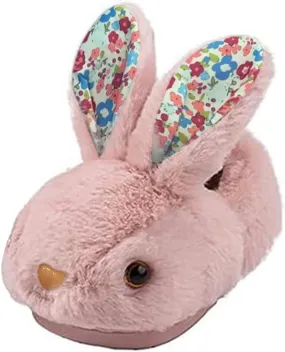 Infant Toddler Cute Bunny Slippers Soft Plush Non-Slip Warm House Shoes Little Boys Girls Winter Fuzzy Slippers