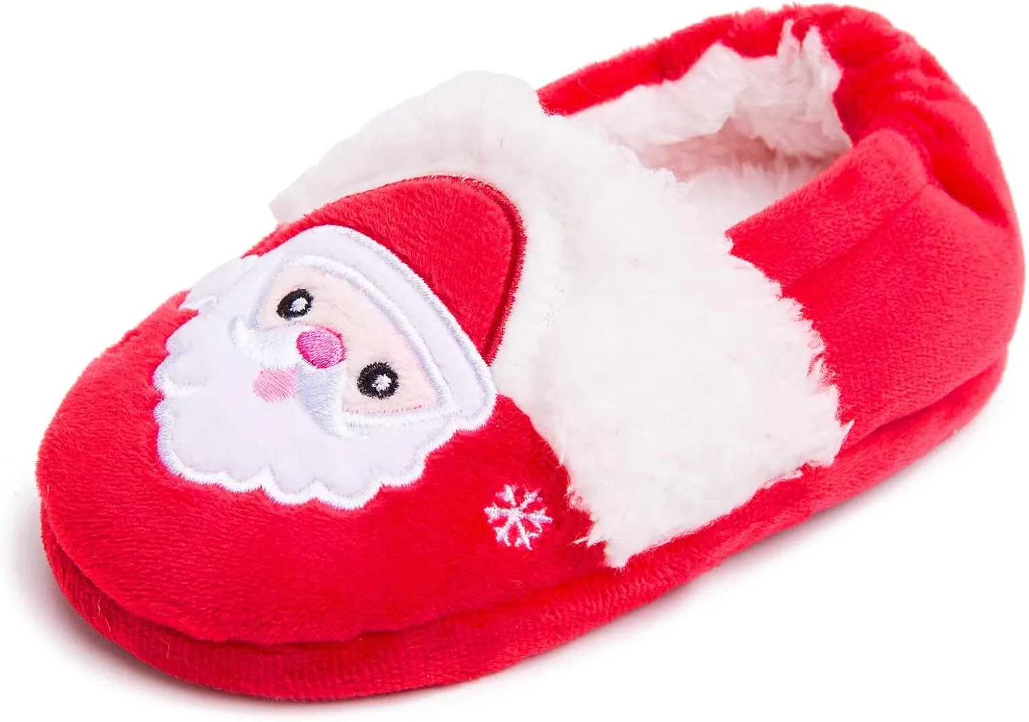 Knemksplanet Toddler Boys Girls Fuzzy Slippers Kids Cute Cartoon Unicorn Dinosaur Bunny Shoes Non-Slip Animals Fluffy Plush House Slippers Fur Lined Warm Indoor Bedroom Shoes