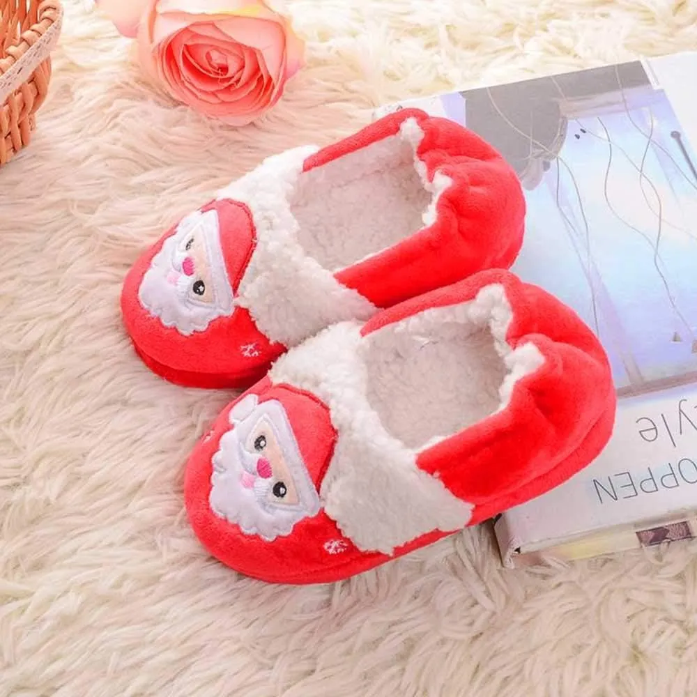 Knemksplanet Toddler Boys Girls Fuzzy Slippers Kids Cute Cartoon Unicorn Dinosaur Bunny Shoes Non-Slip Animals Fluffy Plush House Slippers Fur Lined Warm Indoor Bedroom Shoes