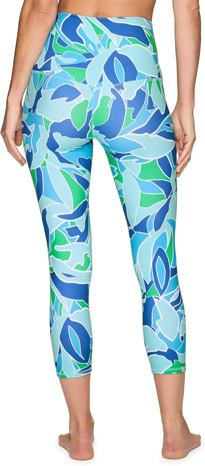 RBX Active Womens Capris Leggings Yoga Athletic Workout Cropped Leggings