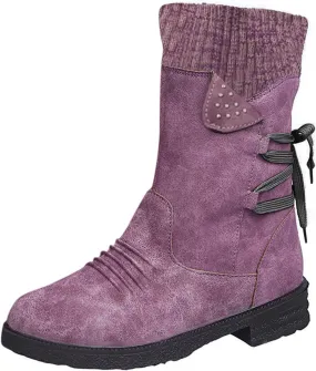Snow Boot for Women Size 6 Womens Snow Boot 8.5 Wide Women's Snow Boots Ankle Womens Waterproof Insulated Boots Womens Low Hiking Boots Waterproof Lightweight