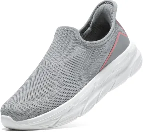 STQ Slip on Walking Shoes Womens Comfortable Tennis Breathable Athletic Gym Workout Slip on Sneakers for Plantar Fasciitis