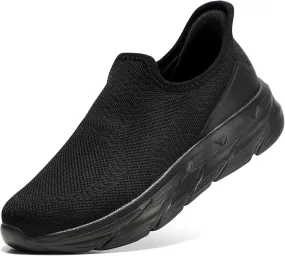 STQ Slip on Walking Shoes Womens Comfortable Tennis Breathable Athletic Gym Workout Slip on Sneakers for Plantar Fasciitis
