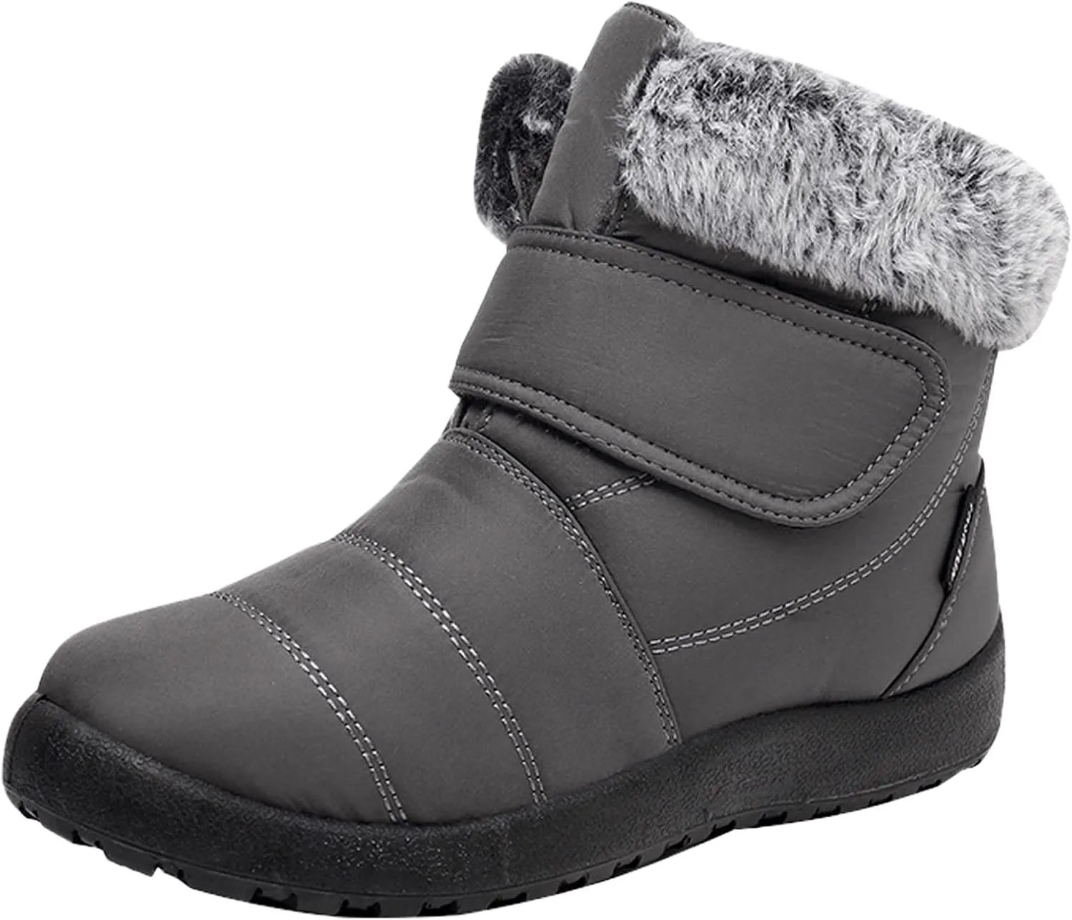 Winter Boots for Women Waterproof Snow 11 Wide Womens Winter Boots Waterproof Insulated Womens Slip on Winter Boots Wide Boots for Snowboard Botas Largas De Invierno Para Mujer Con TacN