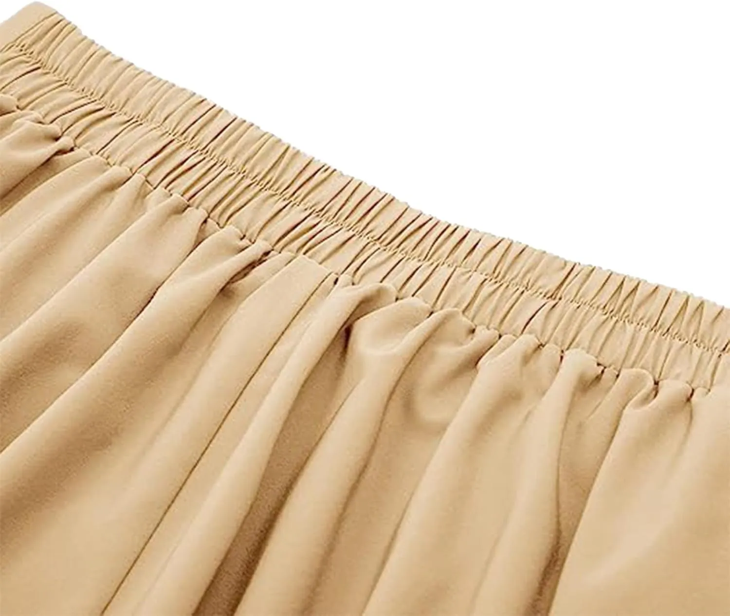 Women A-Line Flared Swing Skirt Midi High Waist Skirts Vintage Party Half Dress Pleated Swing Mid Calf Skirts