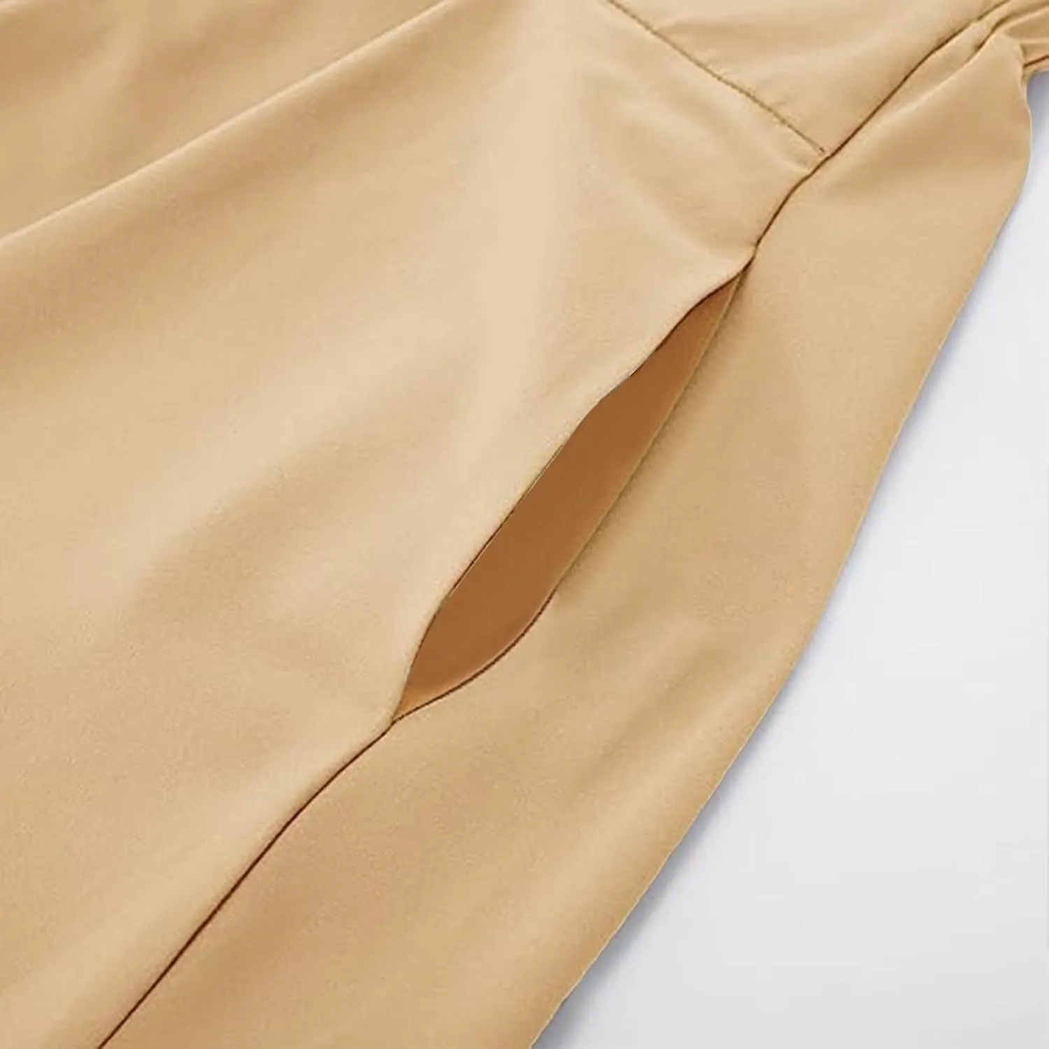 Women A-Line Flared Swing Skirt Midi High Waist Skirts Vintage Party Half Dress Pleated Swing Mid Calf Skirts