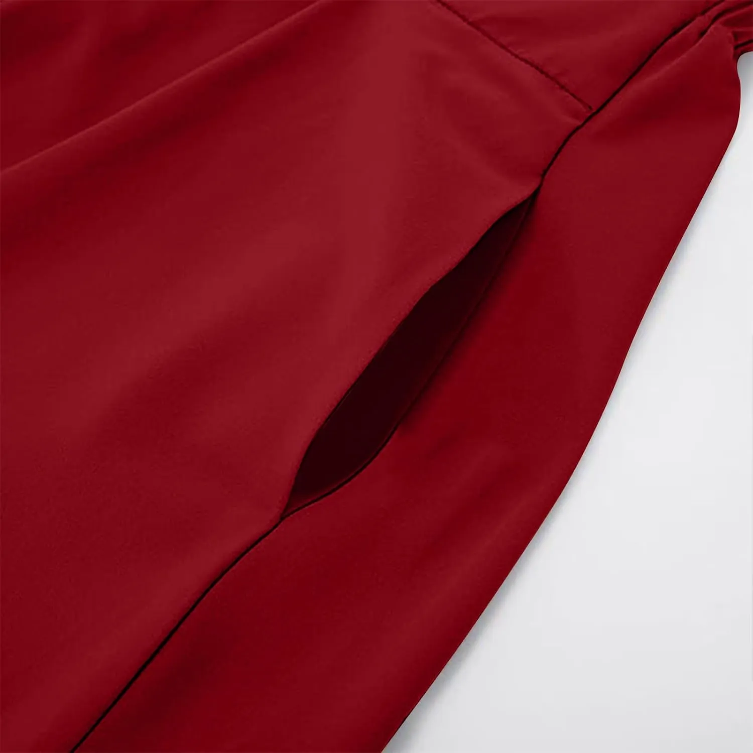Women A-Line Flared Swing Skirt Midi High Waist Skirts Vintage Party Half Dress Pleated Swing Mid Calf Skirts