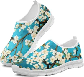 Women Slip On Tennis Shoes Casual Sneakers Womens Non Slip Work Shoes