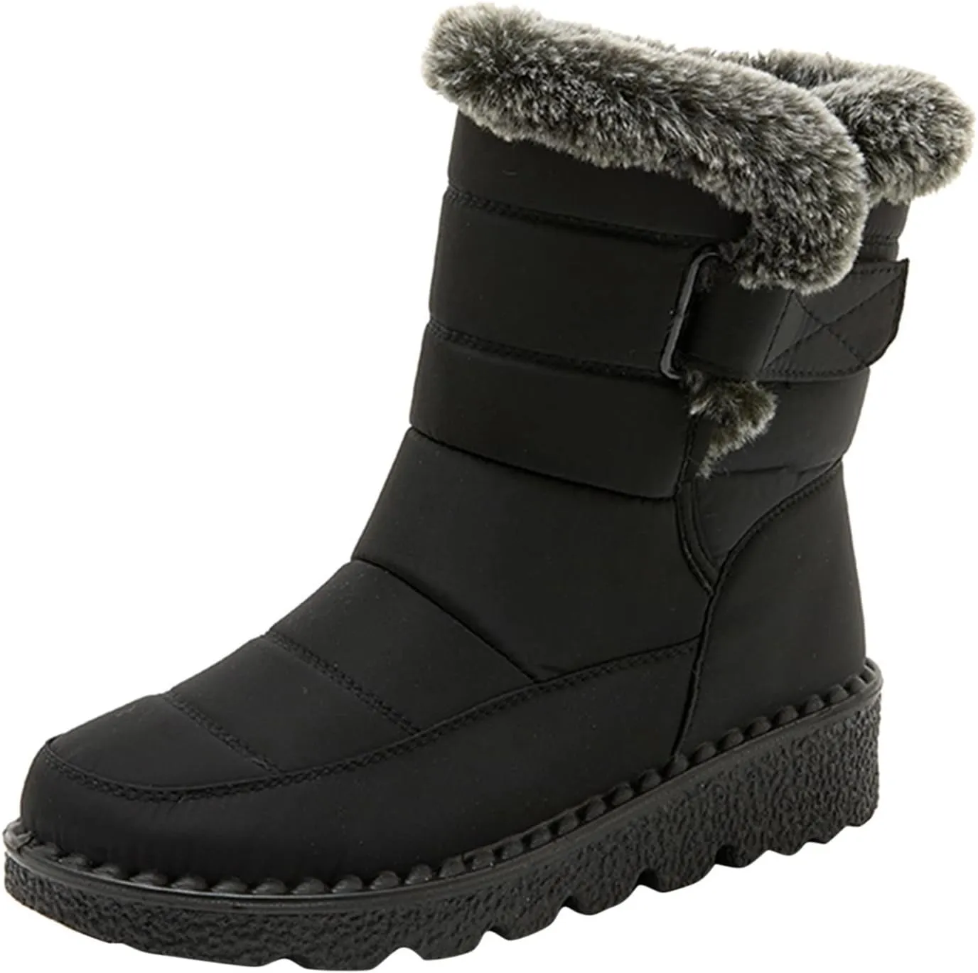 Women Snow Boots Winter Shoes 7w Womens Winter Boots Size 12 Wide Calf Womens Snow Boots Wide Leg Winter Boots Women Size 11w Womens Warm Winter Boots Wide