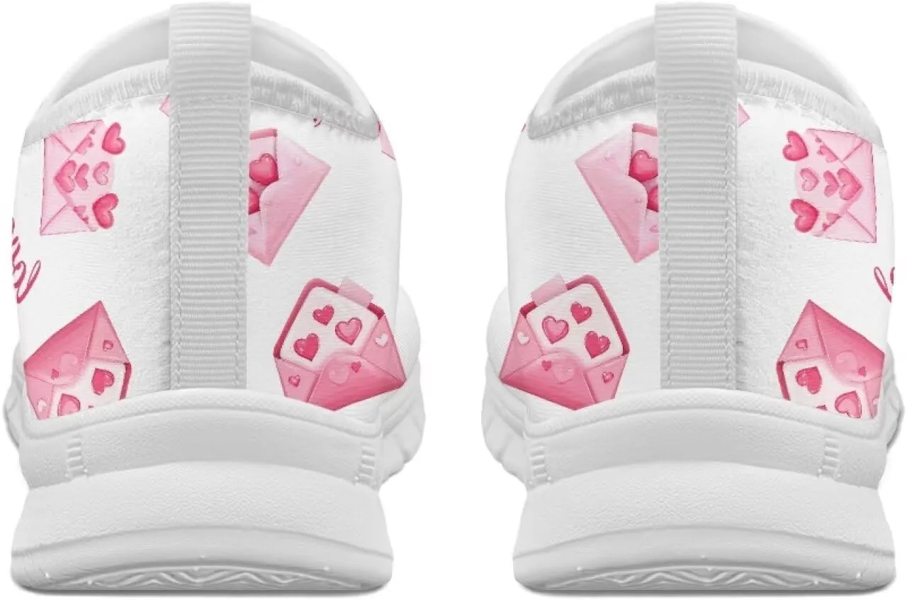 Womens Canvas Shoes Low Top Fashion Sneakers Slip on Walking ShoeWhite Sole