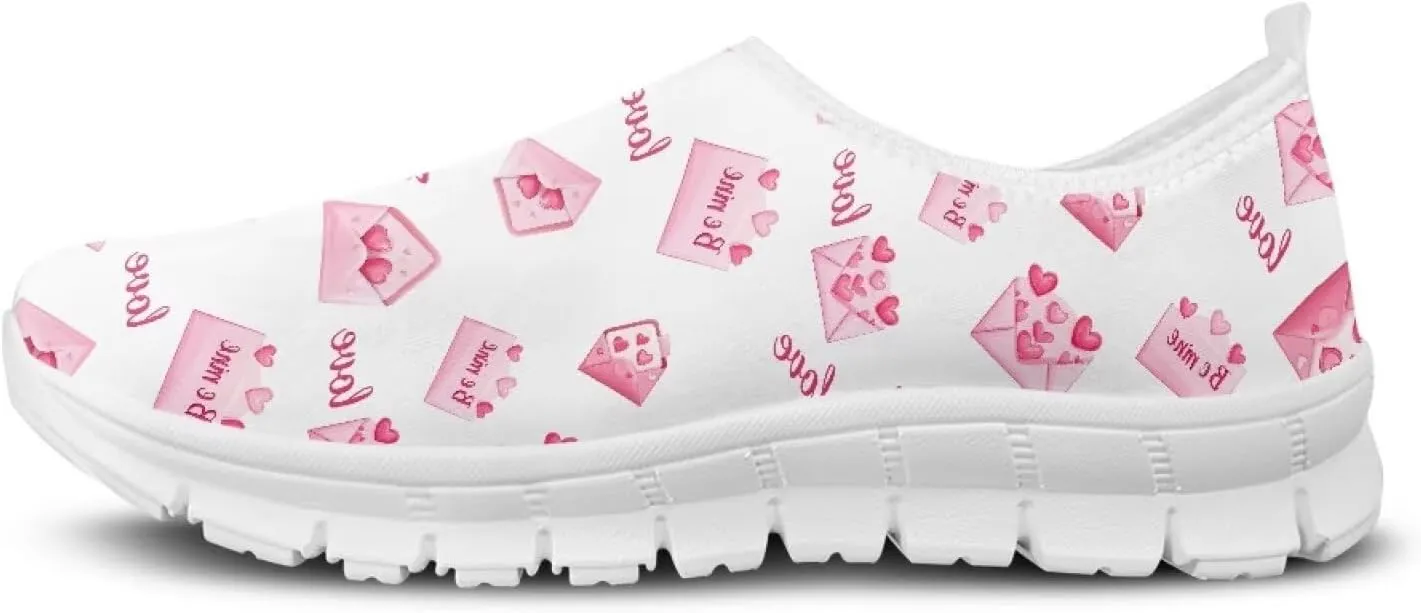 Womens Canvas Shoes Low Top Fashion Sneakers Slip on Walking ShoeWhite Sole