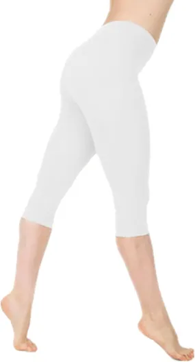 Women's Capri Leggings Anti Exposure Absorption Sweat Permeability High Elasticity Ultra Light Running Womens Yoga