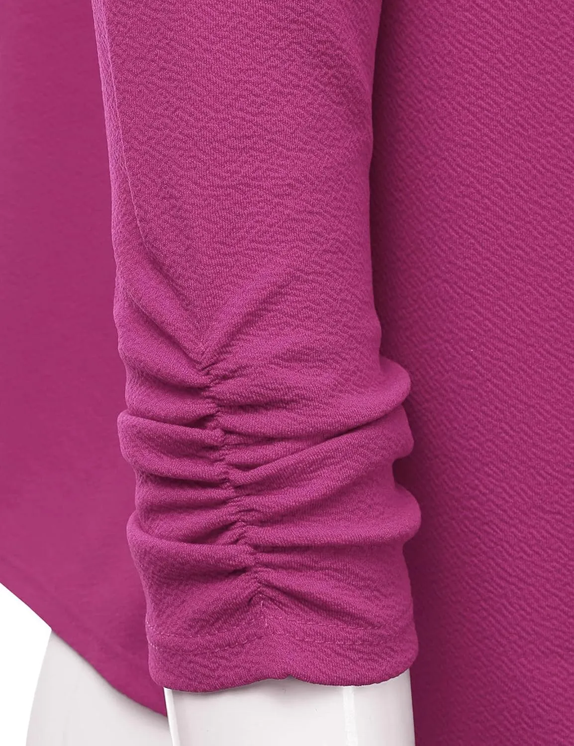 Womens Casual Blazer Lightweight 3/4 Sleeves Short Open Front Office Jacket