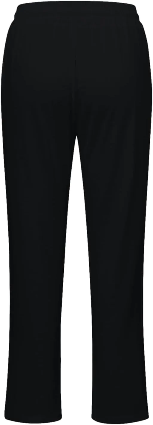 Womens Casual Cotton Linen Pants Lightweight Summer Relax Fit Elastic Waist Plus Size Solid Long Trousers
