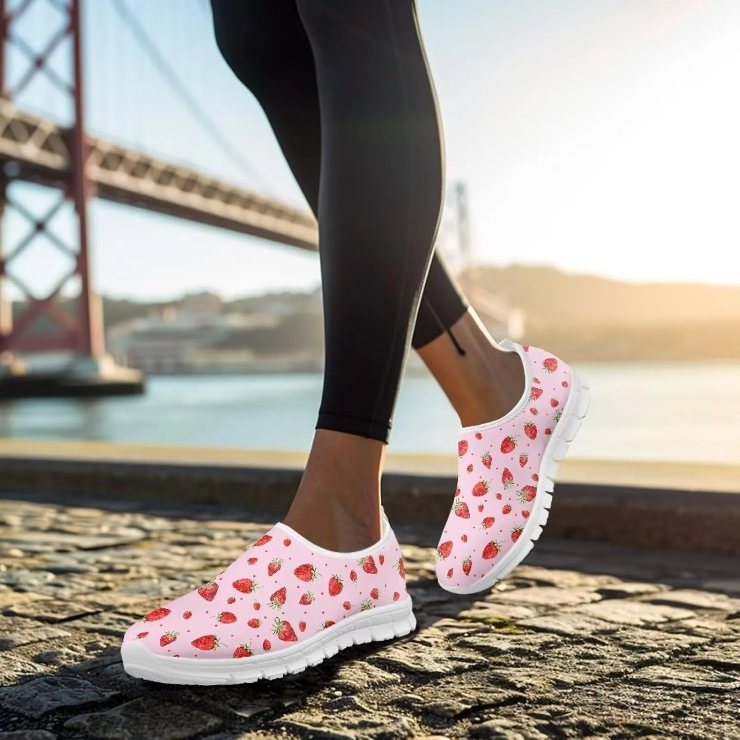 Womens Casual Shoes Canvas Shoes Low Top Fashion Sneakers Slip on Walking Shoe