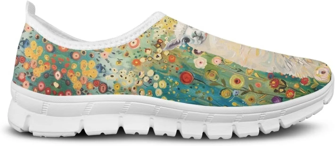 Womens Casual Shoes Canvas Shoes Low Top Fashion Sneakers Slip on Walking Shoe