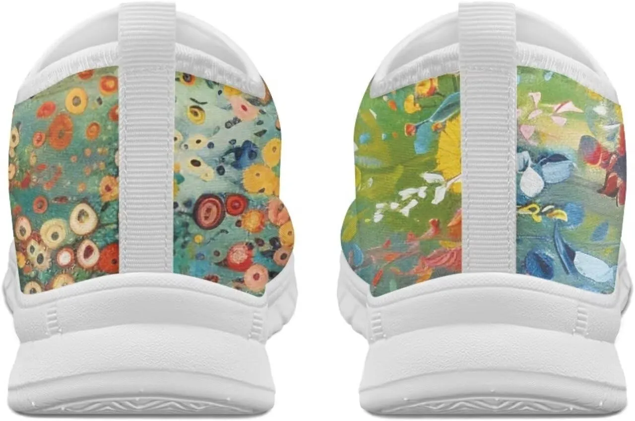 Womens Casual Shoes Canvas Shoes Low Top Fashion Sneakers Slip on Walking Shoe