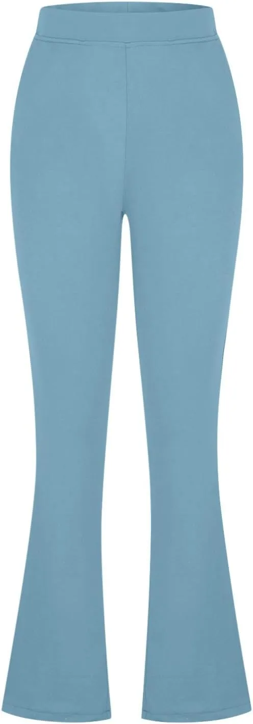 Womens Dress Pants High Waist Pull On Stretchy Professional Formal Work Business Office Casual Trousers Slacks