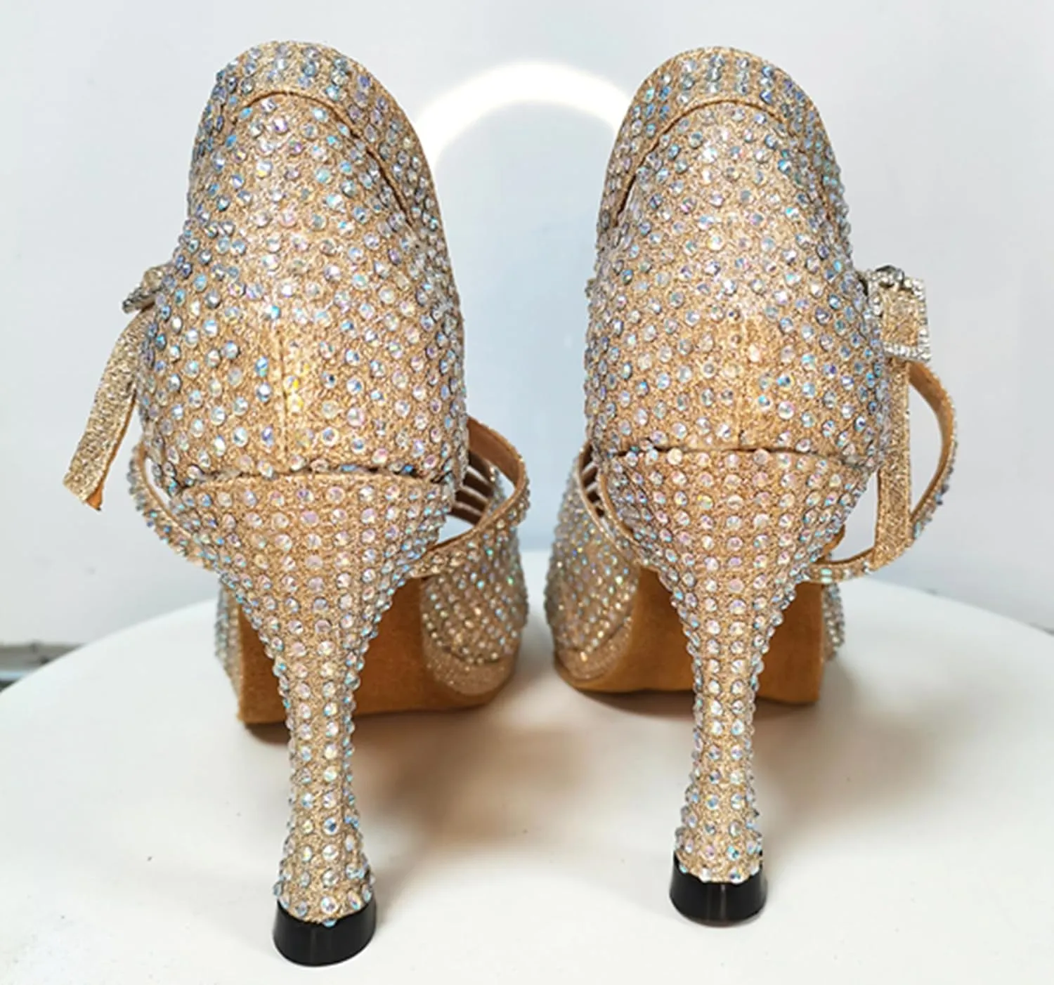 Womens Girls Sexy Dance Shoes Platform High Heel Ballroom Dancing Wedding Sandals X501
