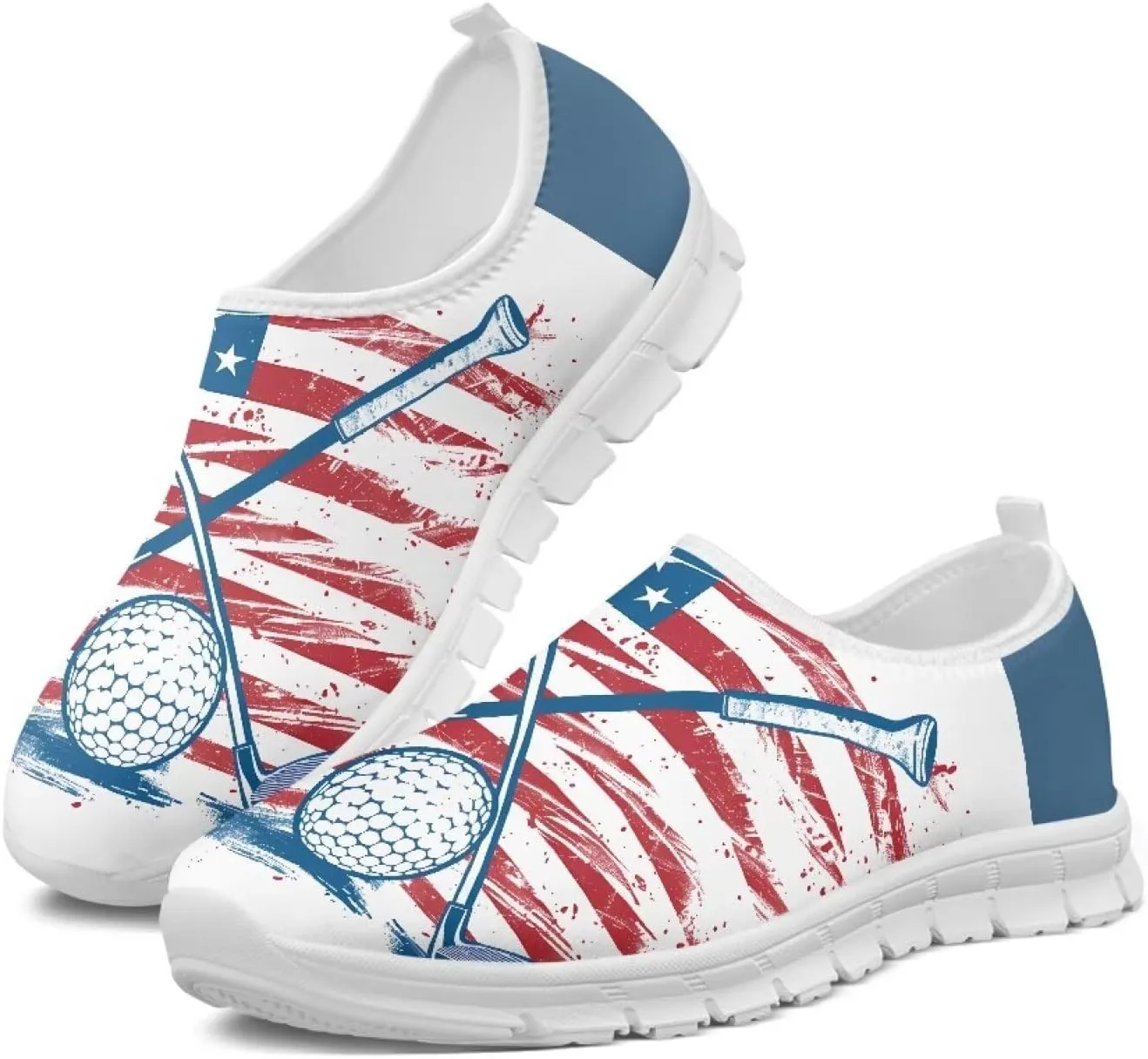 Womens Outdoor Cycling Canvas Shoes Low Top Fashion Sneakers Slip on Walking ShoeWhite Sole