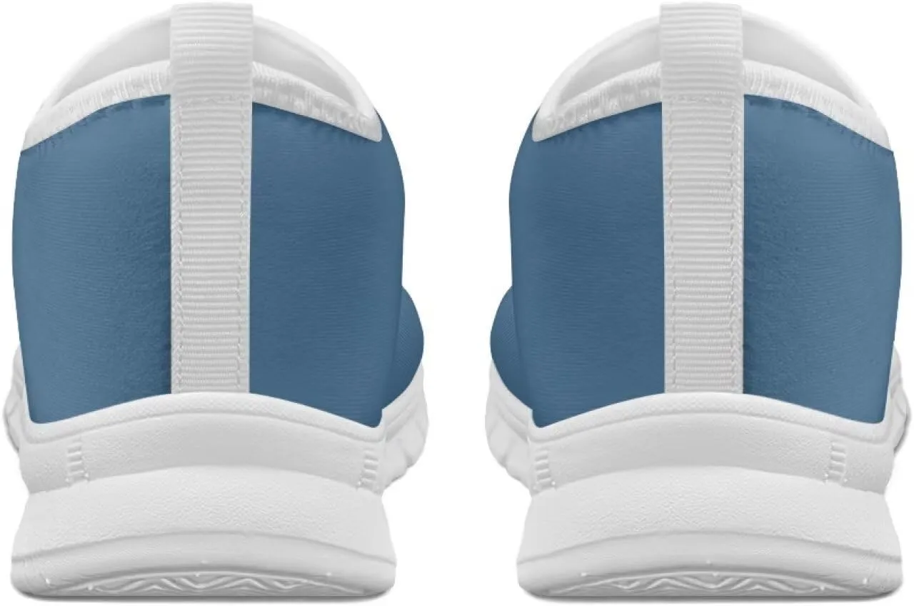 Womens Outdoor Cycling Canvas Shoes Low Top Fashion Sneakers Slip on Walking ShoeWhite Sole