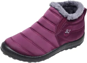Women's Snow Boots Waterproof Winter Boots Womens Winter Boots Black Cute Boots Winter Fur Zapatos Para La Nieve De Mujer Antideslizantes Waterproof Womens Boots Winter