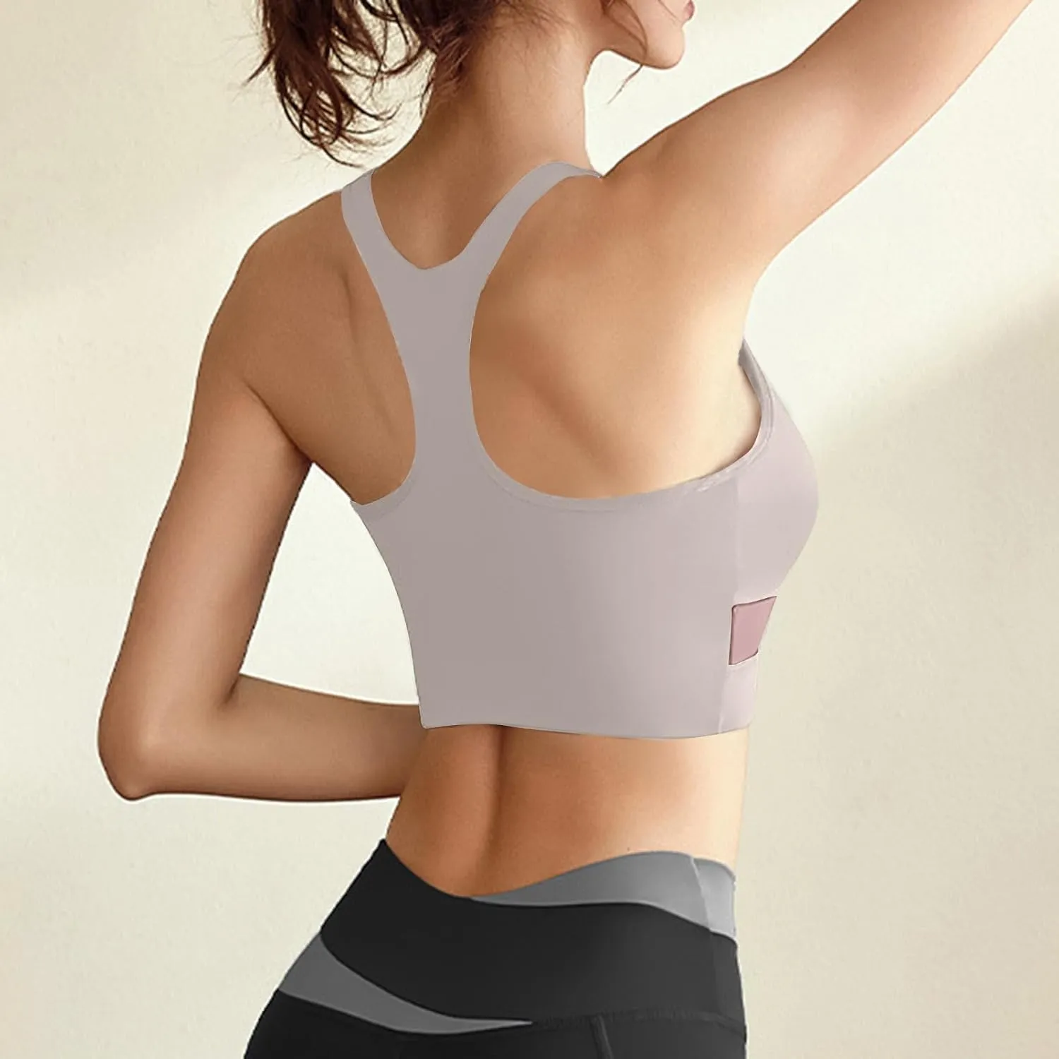 Womens Sport Bras,High Impact Full Supports Bralette Racerback Cami Bras Padded Bralette Comfort Workout Yoga Tank Tops