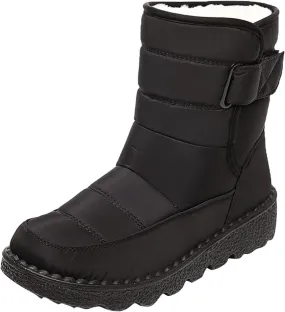 Womens Waterproof Winter Boots 10w Wide Calf Women's Winter Boots Waterproof Sexy Womens Wide Calf Pull on Snow Boots Womens Waterproof Boots Size 11 Womens Warm Winter Boots Wide Width