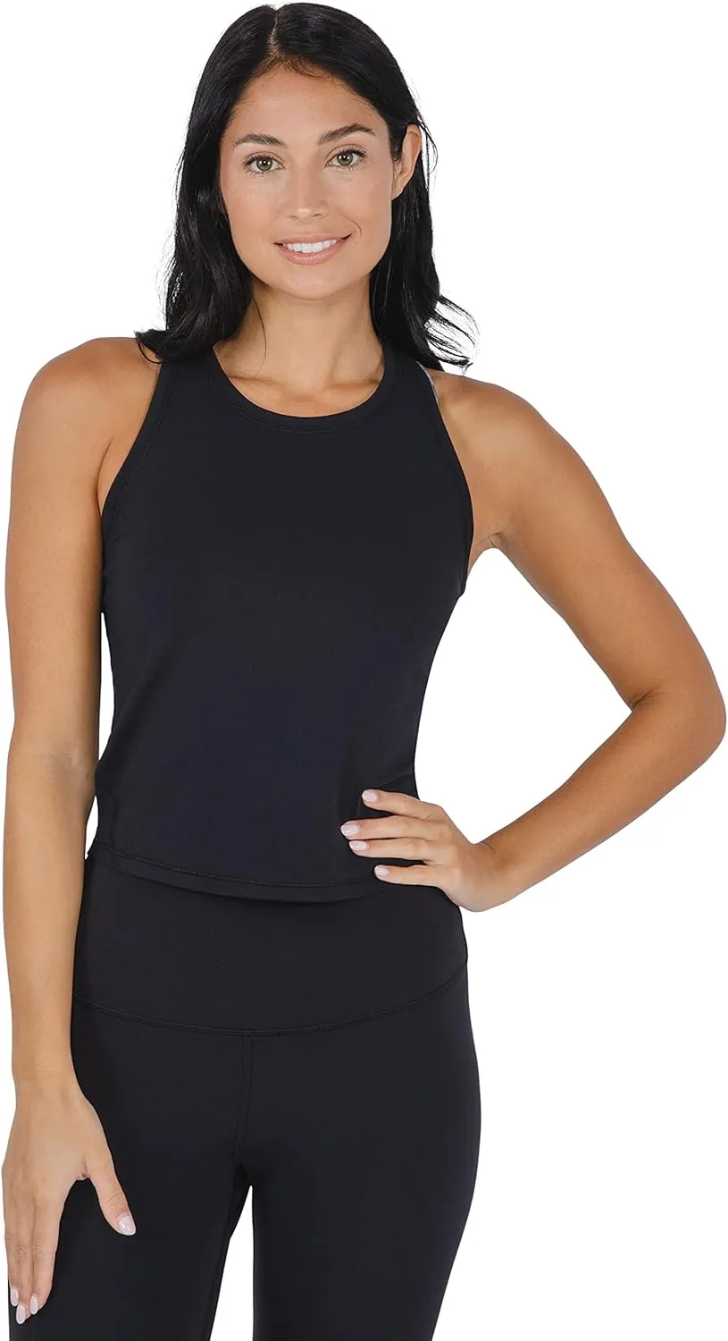 Yogalicious Womens Tank Top Soft Lightweight Racerback Workout Top