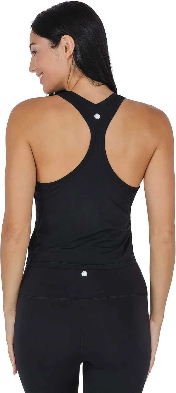 Yogalicious Womens Tank Top Soft Lightweight Racerback Workout Top