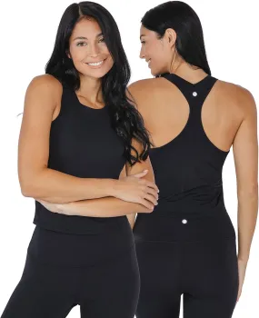 Yogalicious Womens Tank Top Soft Lightweight Racerback Workout Top